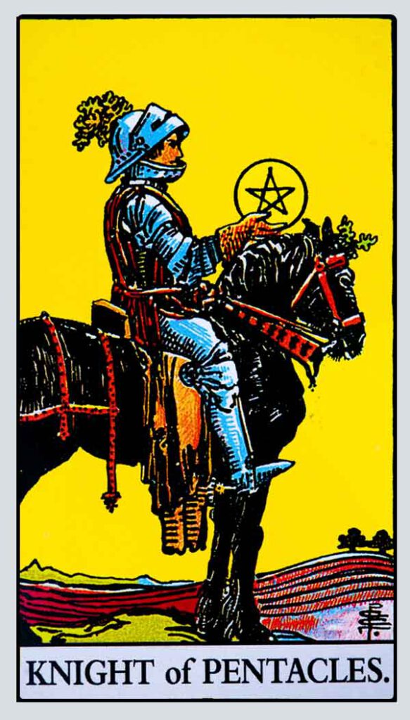 Knight of Pentacles Card