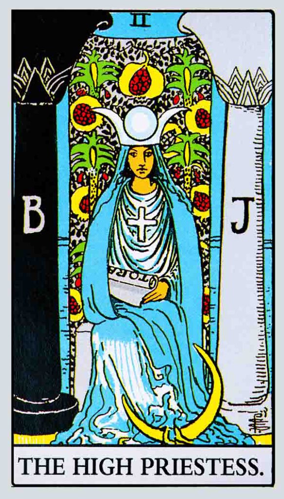 The High Priestess Card