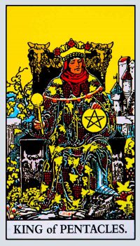 King of Pentacles Card