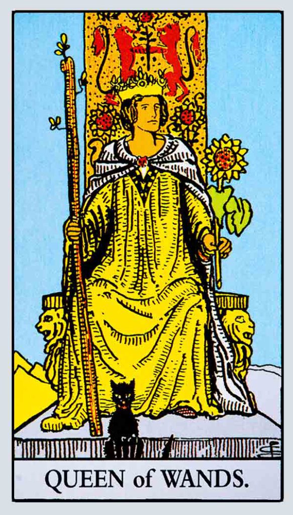 Queen of Wands Card