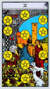 Ten of Pentacles Card