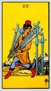 Seven of Swords Card