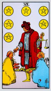 Six of Pentacles Card