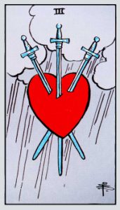 Three of Swords Card