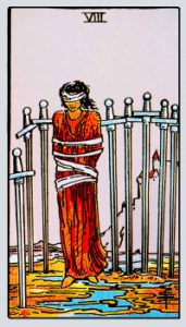 eight of swords card