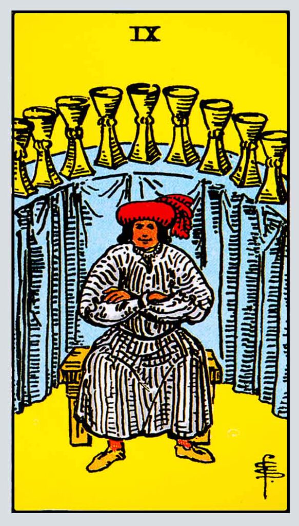 Nine of Cups Card