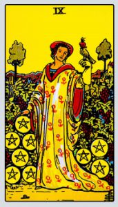 nine of pentacles