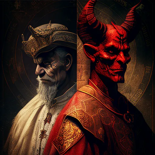 The Priest Card & The Devil Card