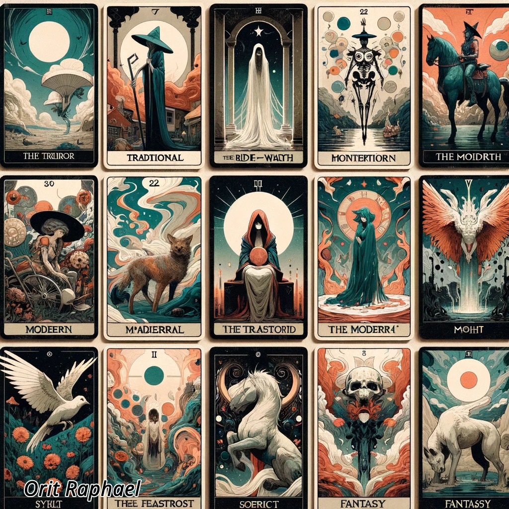 Tarot card deck styles