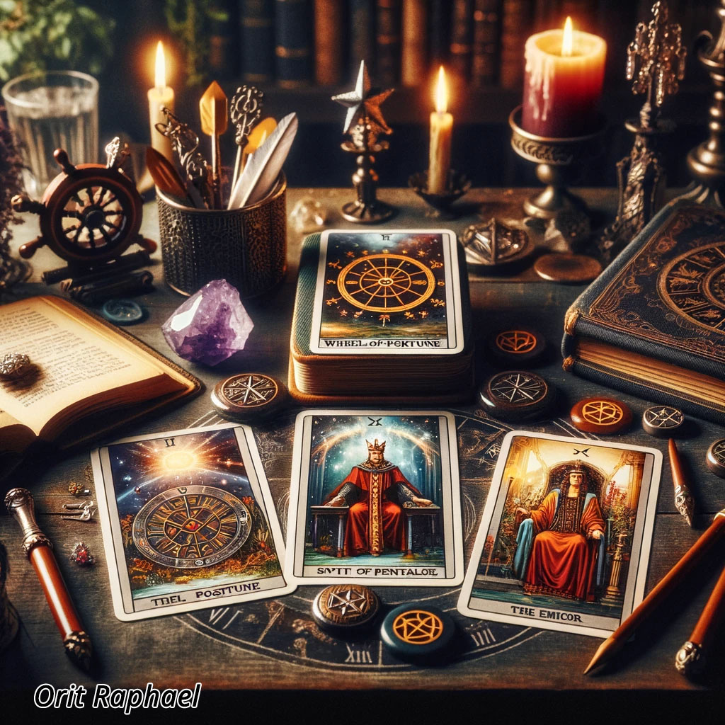 An example of a tarot spread