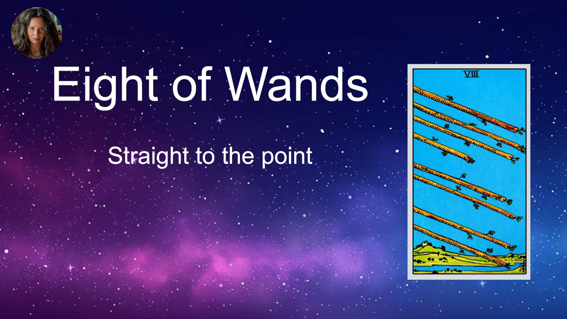 30. Eight of Wands