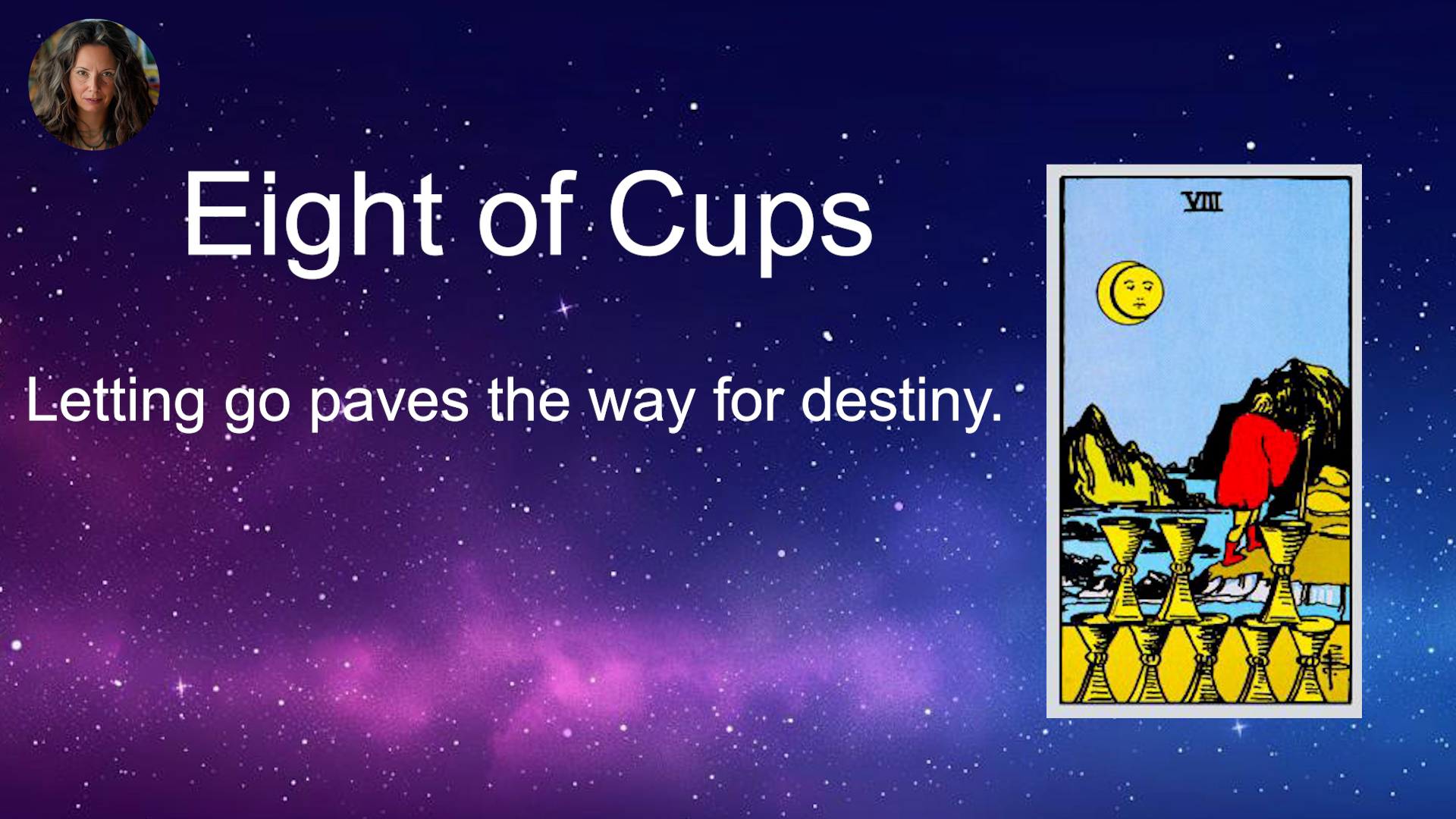 58. Eight of Cups